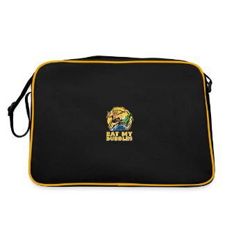 Surfing Surfer Surfer - Retro Bag - black/gold - Back