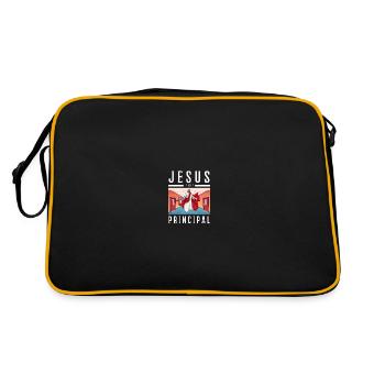 Teacher of Religion Religious Education - Retro Bag - black/gold - Back