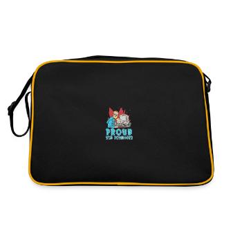 Web Developer Web Developer Web Developer - Retro Bag - black/gold - Back