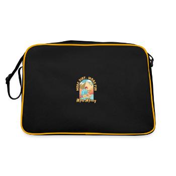 Prospectors Digging Treasure - Retro Bag - black/gold - Back