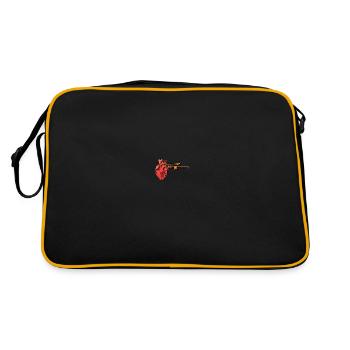 Spielmannszug Posaune - Retro Tasche - Schwarz/Gold - Hinten