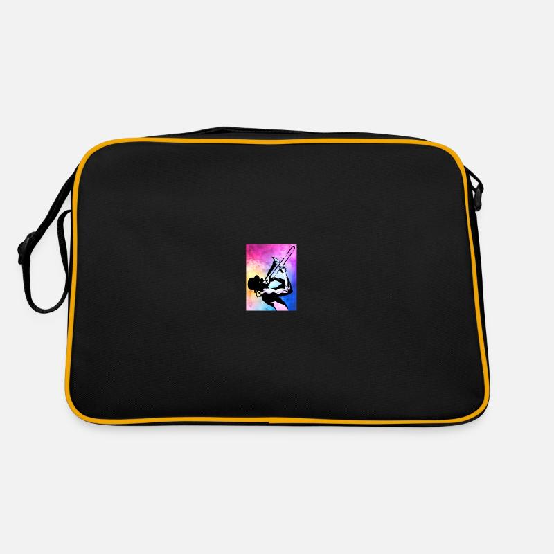 Spielmannszug Trombone Bunt Sac Retro