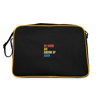 Cactus Garden Cactus - Retro Bag - black/gold - Back