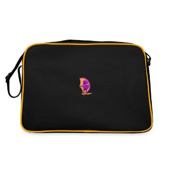 Wing Surf Wing Foil Wing Surfing - Retro Bag - black/gold - Back