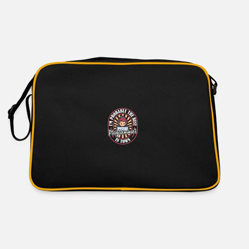 Developer Coder Programmer Funny Retro Bag