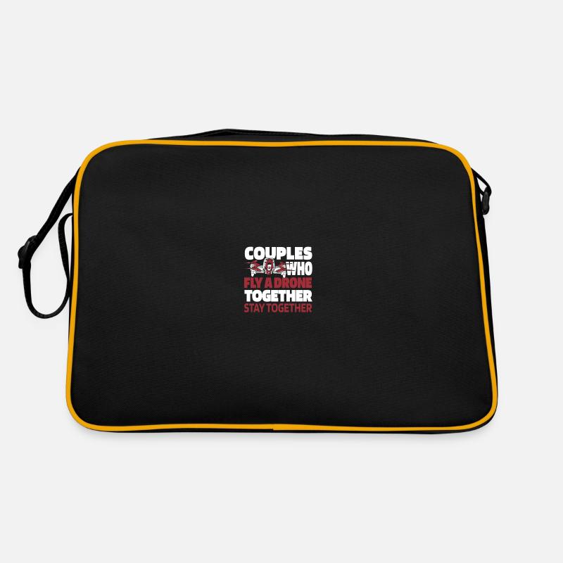 Paire de quadricoptères de drones Sac Retro