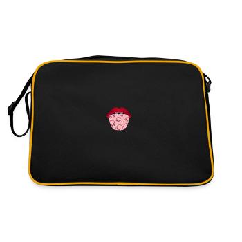 Ingénieur du son Ingénieur du son Langue - Sac Retro - noir/or - Dos