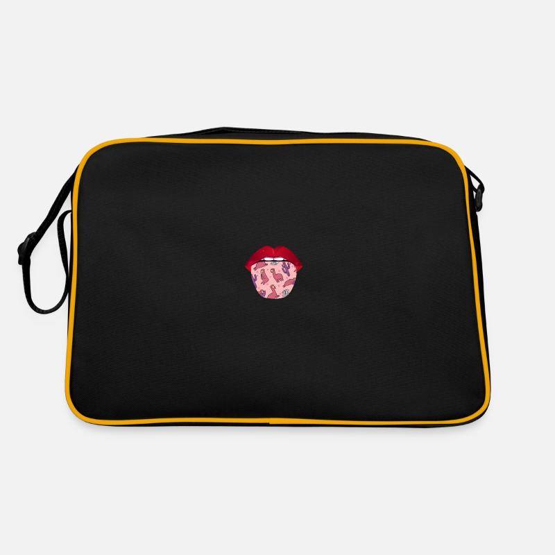 Alpaca Lips Retro Bag