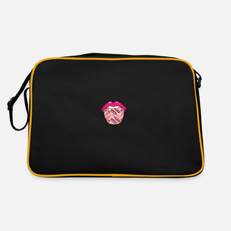 Corn Dog Corndog Lips Retro Bag