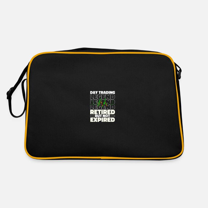 Day Trading Day Trader Im Ruhestand Retro Tasche