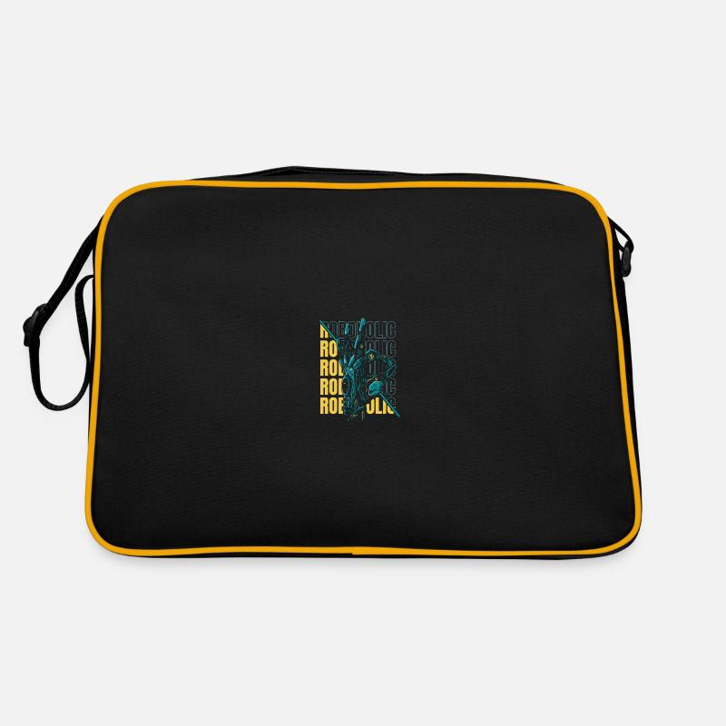 Robotique Ai Robot Cool - Sac Retro - noir/or
