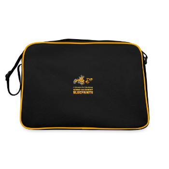 Engineer Mining Engineer - Retro Bag - black/gold - Back