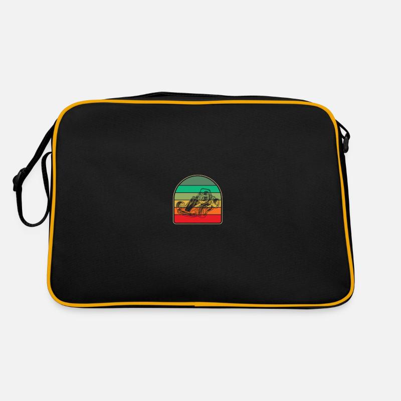 Faire du karting, karting, karting Sac Retro