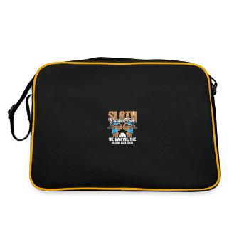 Sloth Team Sloth Baseball - Retro Bag - black/gold - Back