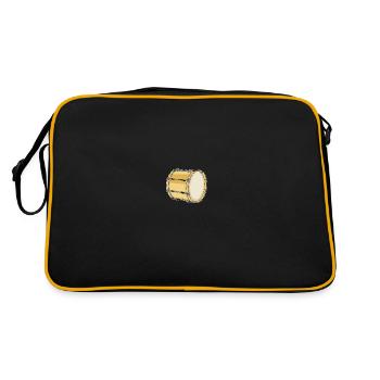 Fanfare de train de fans - Sac Retro - noir/or - Dos