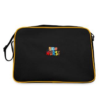 Nurse stethoscope - Retro Bag - black/gold - Back