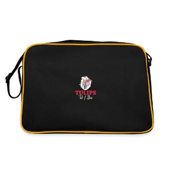 Tulips Tulips - Retro Bag - black/gold - Back