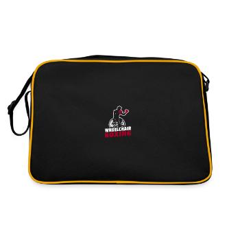 Boxing Boxer Wheelchair - Retro Bag - black/gold - Back