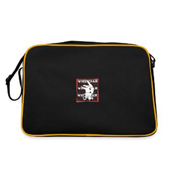 Fauteuil roulant judoka - Sac Retro - noir/or - Dos