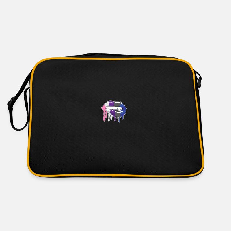 Lèvres genderfluid Sac Retro