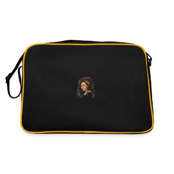 Rasta Hair Dreadlocks Dreads - Retro Bag - black/gold - Back