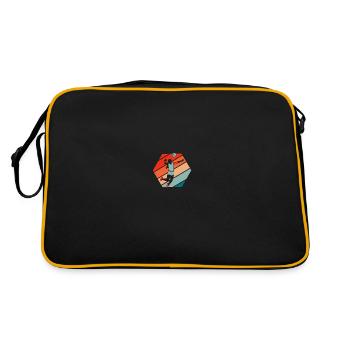 Volley-ball Volley-ball - Sac Retro - noir/or - Dos