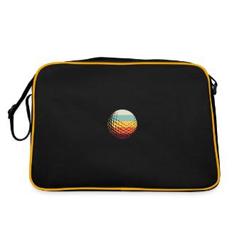 Golf Golfeurs Golfeurs - Sac Retro - noir/or - Dos