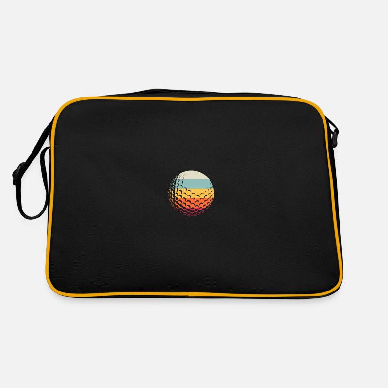 Golf Golfer Golfen Retro Tasche