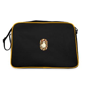 Chicken Hen - Retro Bag - black/gold - Back