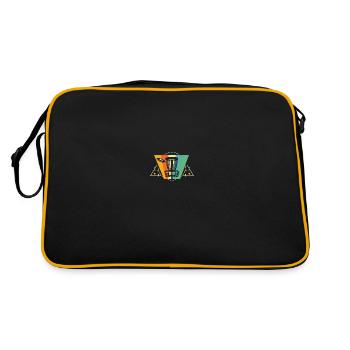 Frisbee Golf Disc Golf - Sac Retro - noir/or - Dos