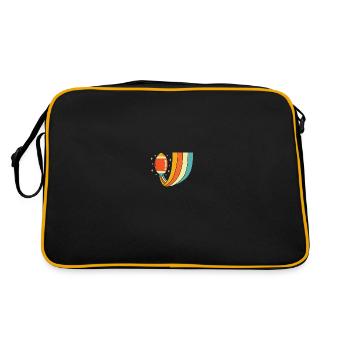 American football - Retro Bag - black/gold - Back