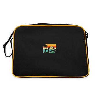 Volley-ball Volley-ball - Sac Retro - noir/or - Dos