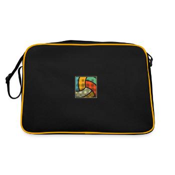 Volley-ball Volley-ball - Sac Retro - noir/or - Dos