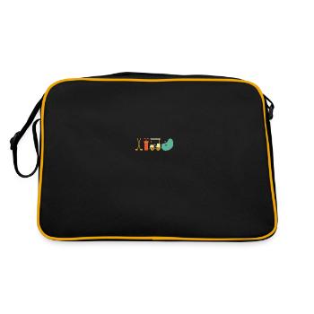 Golf Golfeurs Golfeurs - Sac Retro - noir/or - Dos