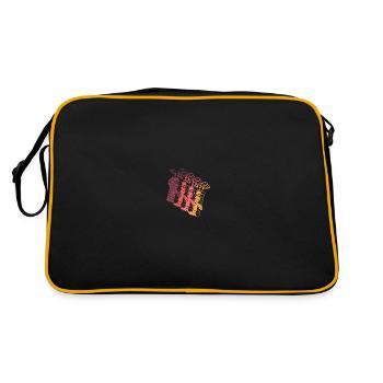 Golf Golfeurs Golfeurs - Sac Retro - noir/or - Dos