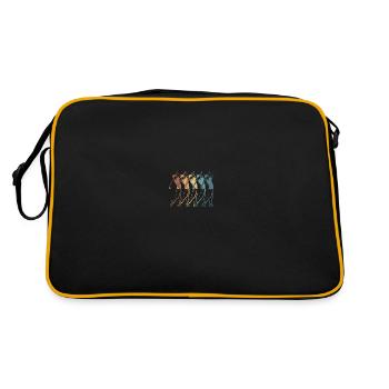 Golf Golfeurs Golfeurs - Sac Retro - noir/or - Dos