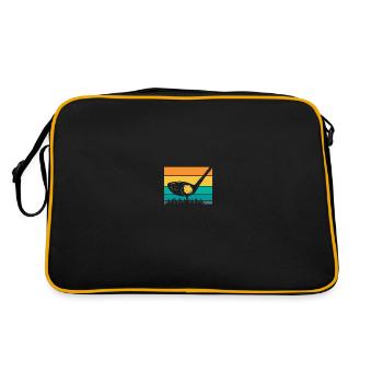 Golf Golfeurs Golfeurs - Sac Retro - noir/or - Dos