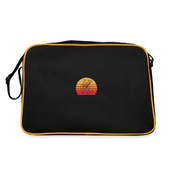 Electric Guitar Electric Guitar - Retro Bag - black/gold - Back