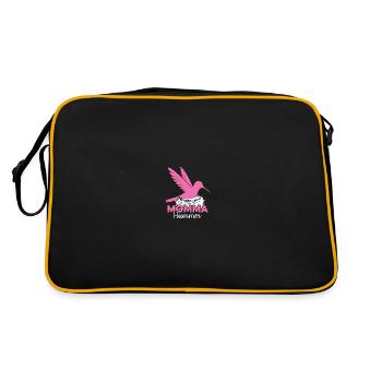 Hummingbird Hummingbird Mom - Retro Bag - black/gold - Back