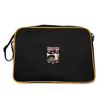 Sewing Sewing Machine - Retro Bag - black/gold - Back