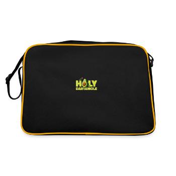 Dart Player Avocado Holy Dartamole - Retro Bag - black/gold - Back