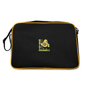 Rugby Avocado Holy Rugamole - Retro Bag - black/gold - Back