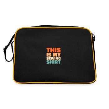 Sewing Sewing Machine - Retro Bag - black/gold - Back
