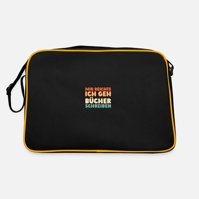 Writer Author Retro Bag