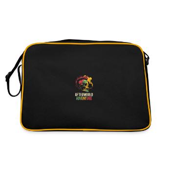 Reggae Skull Afterworld Adventure - Sac Retro - noir/or - Dos