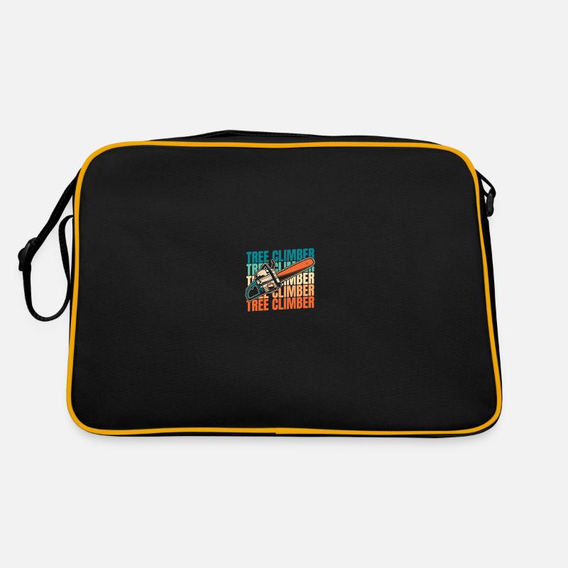 Baumpfleger Baumkletterer Arborist Retro Tasche