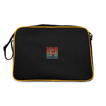Juggling Juggler - Retro Bag - black/gold - Back