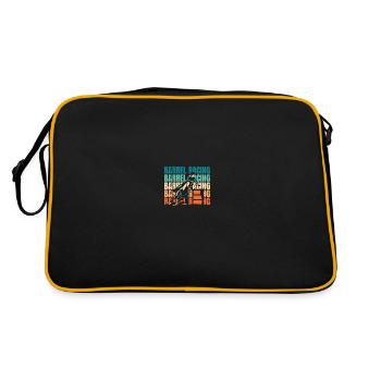 Barrel Racing Western Riding Barrel Racing - Retro Bag - black/gold - Back