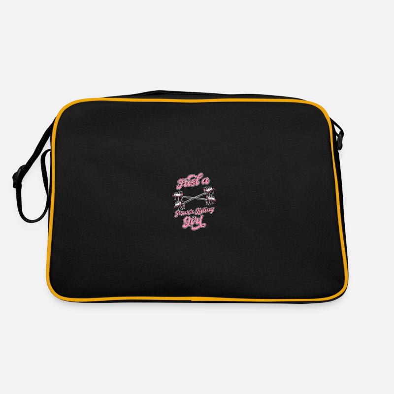 Powerlifting Powerlifter Retro Bag