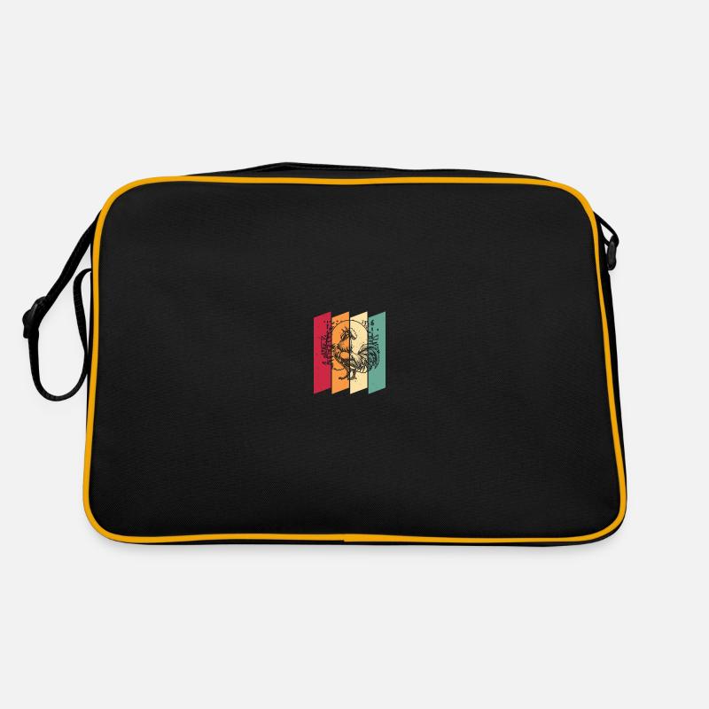 Poule Poule Lune Hurlante Sac Retro